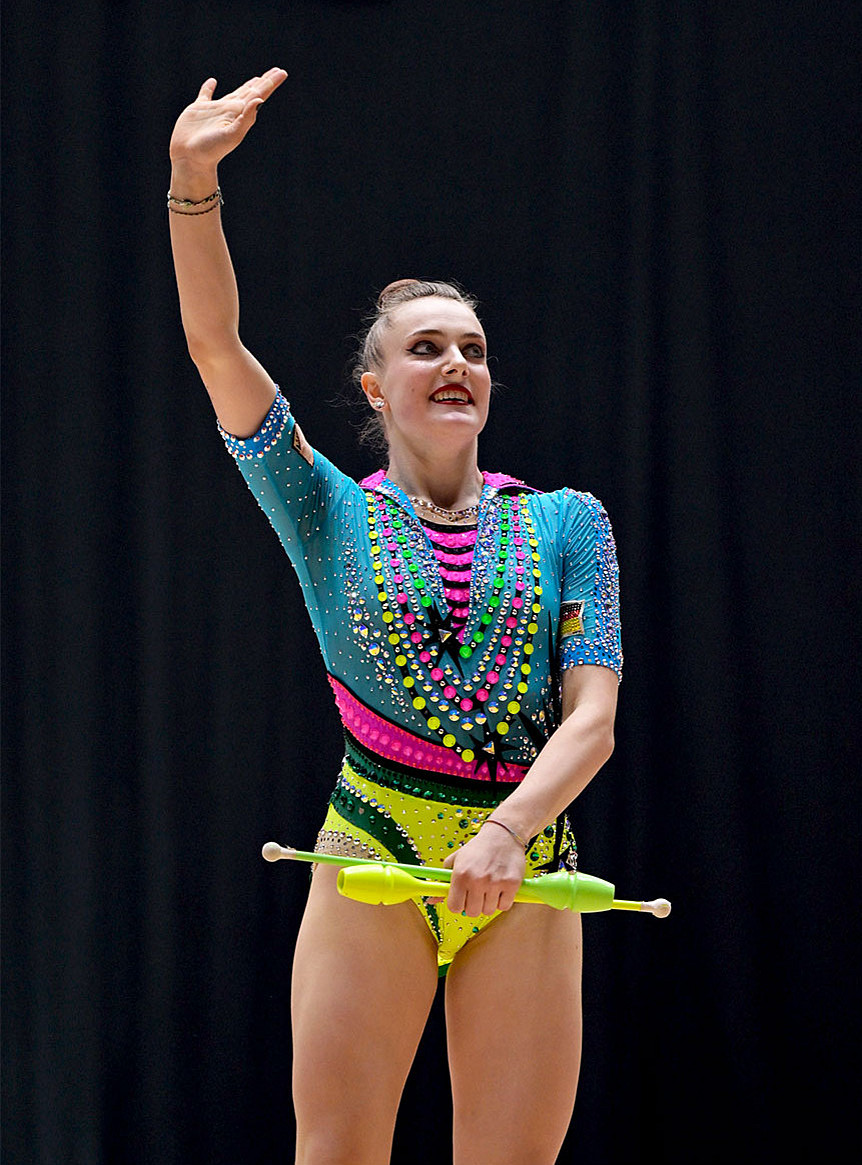 Margarita Kolosov bei den Deutschen Meisterschaften 2024 | Foto: Minkusimages