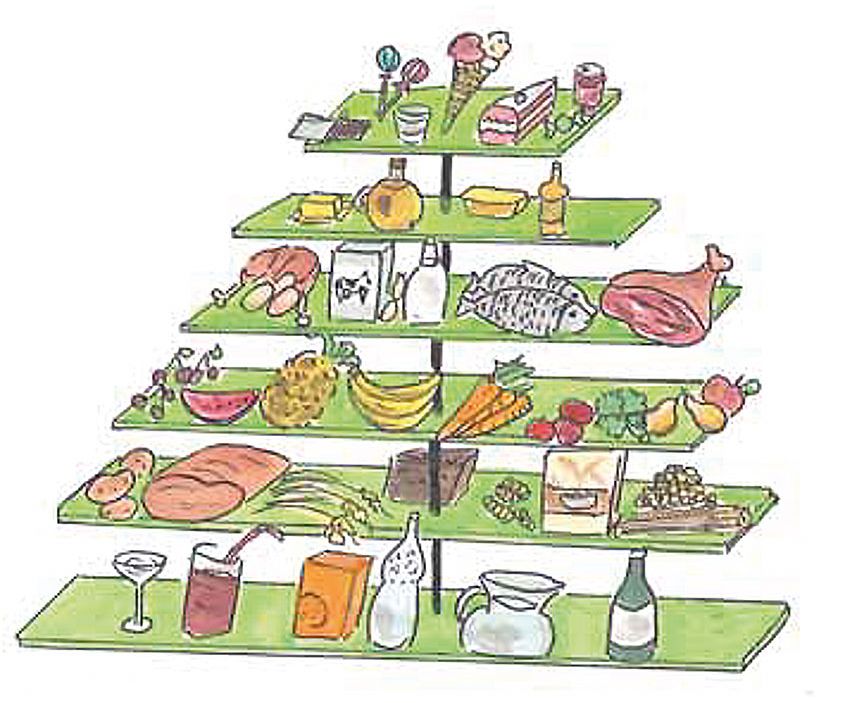 Ernährungspyramide | Bildquelle: DTJ/Bildquelle: DTJ/Imke Habben