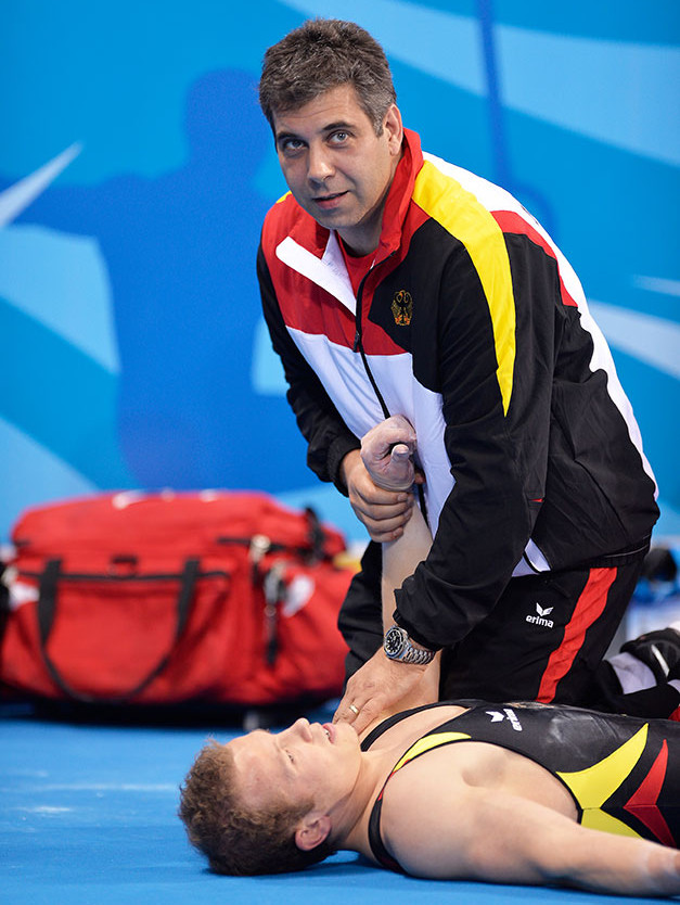 Cyrus Salehi bei den European Championships in Sofia | Foto: Picture Alliance