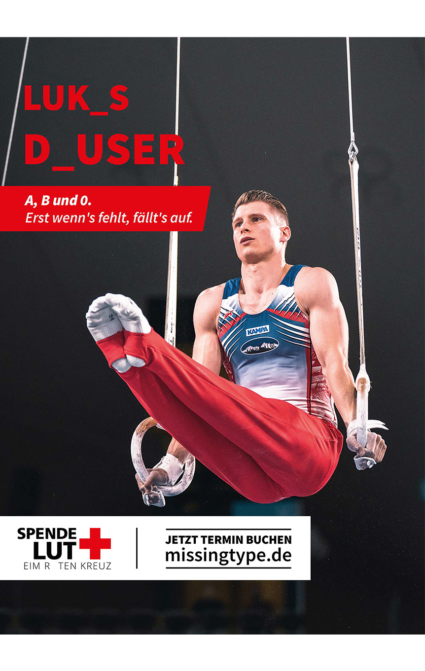 Lukas Dauser missingtype | Bildquelle: Blutspendedienst Bayern