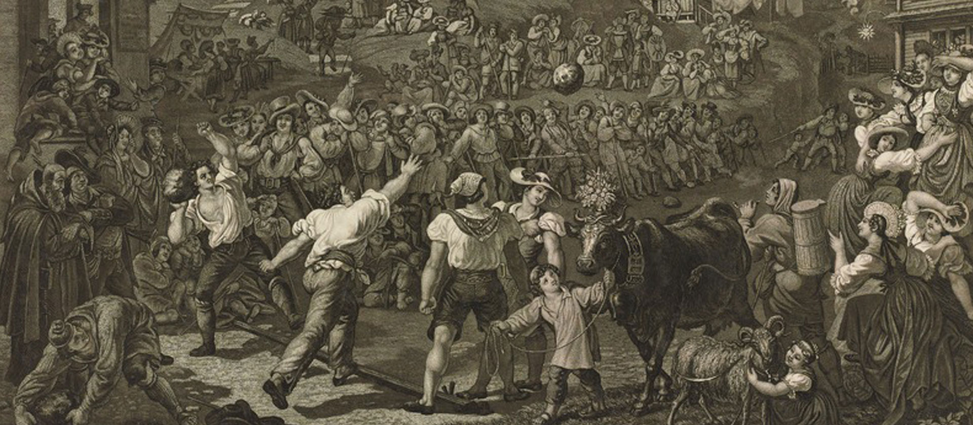 Steinstoßenfest | Bildquelle: Wikipedia