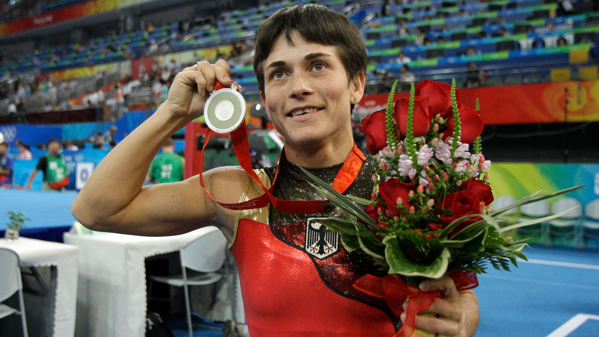 Silbermedaille 2008 Sprung Olympische Spiele Peking | Bildquelle: Picture Alliance