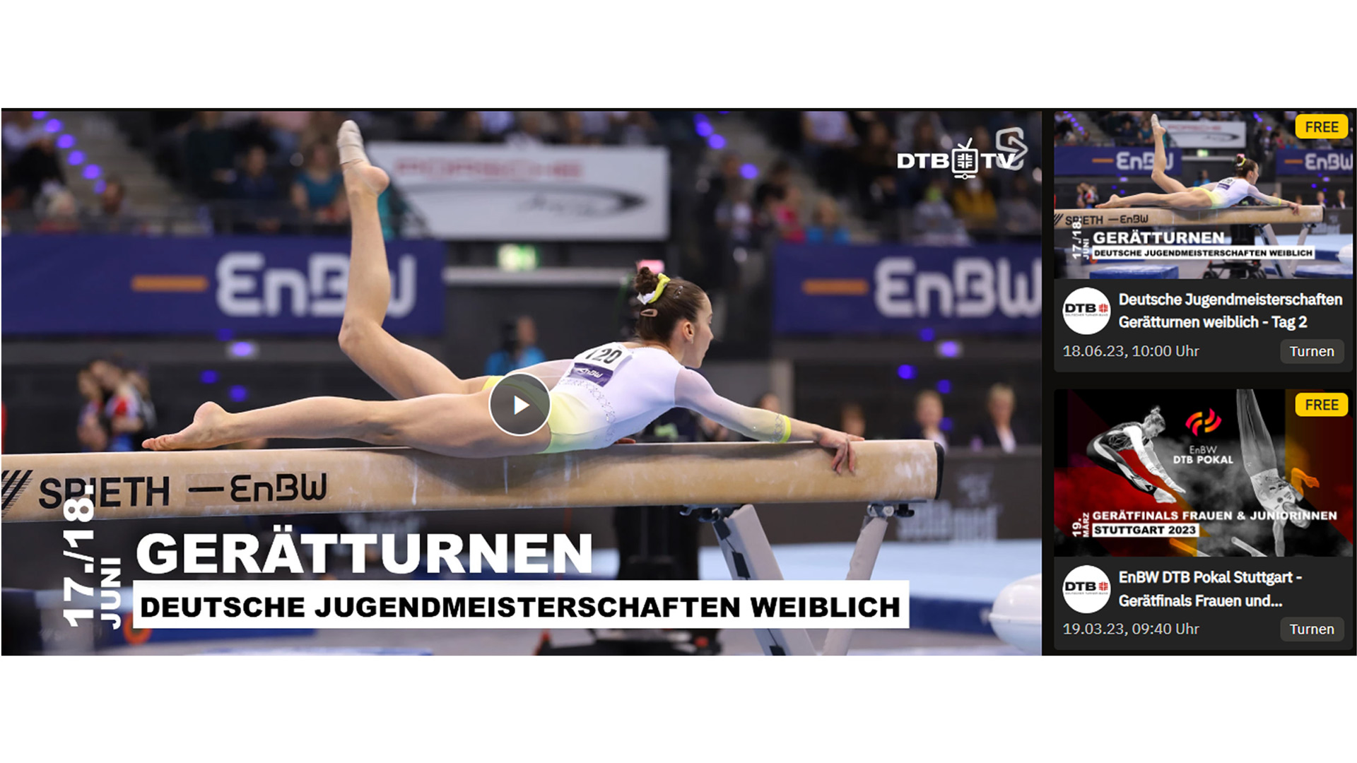 Sportdeutschland TV | Bildquelle: DTB