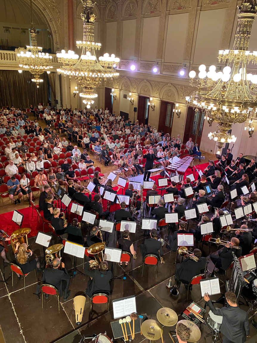 Sinfonisches Landesblasorchester des Hessischen Turnverbandes | Bildquelle: Sinfonisches Landesblasorchester des Hessischen Turnverbandes