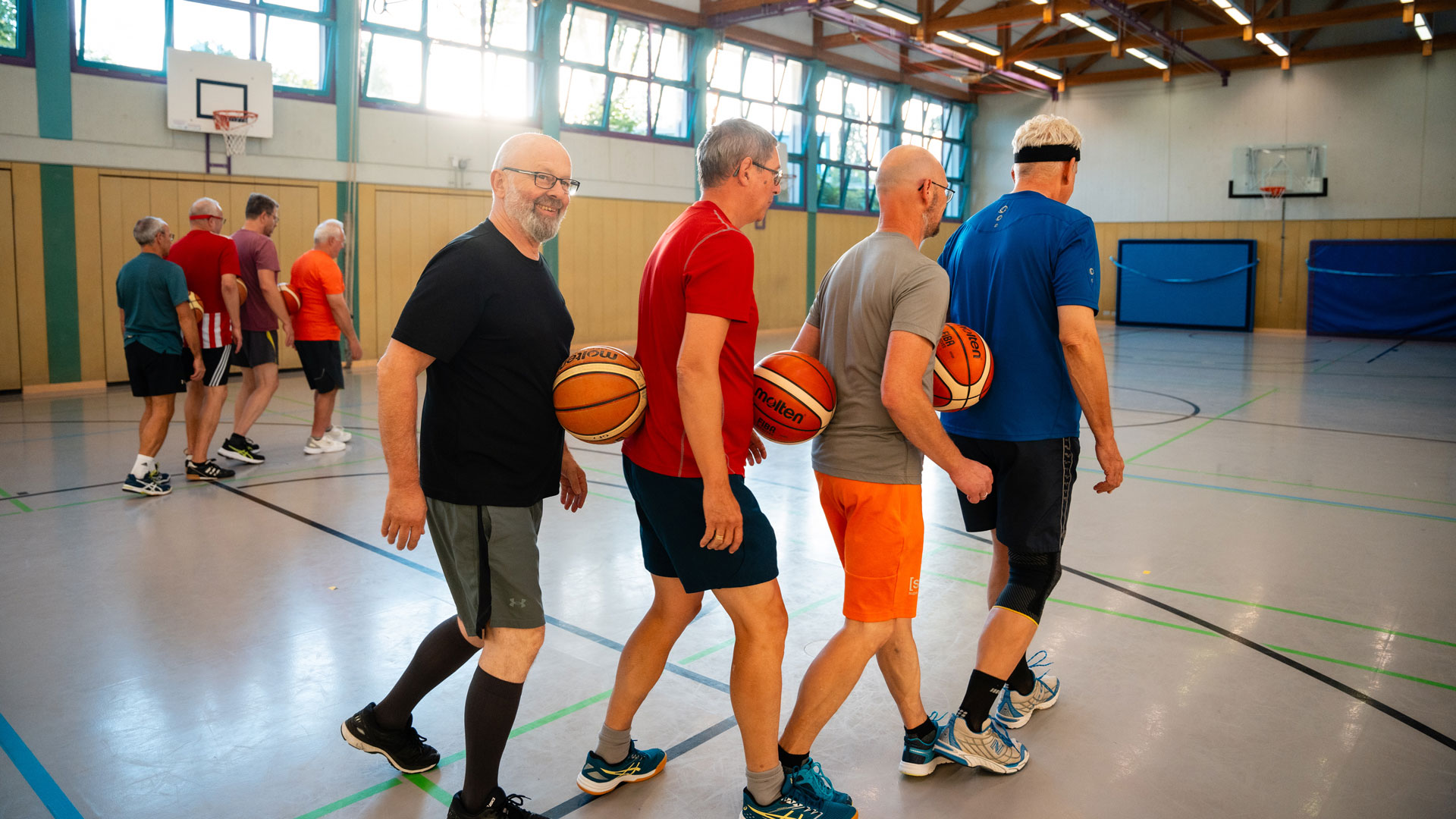 Übung mit dem Medizinball | Foto: DTB